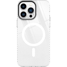 Mey Ithalat®   Iphone 14 Pro Kılıf Beta Magneticsafe Silikon - Şeffaf