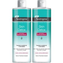 Neutrogena Skin Detox Micellar Water 400 ml X2