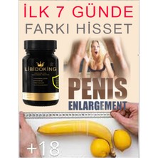 TeknoKapsül Libidoking: 2 Adet Pe.nisinizi Büyütmeye Sertleşmenize Gecikmenize 30LU 2025 Formülü