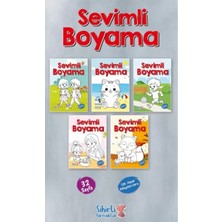 Renas Store Sevimli Boyama 5 Çeşit 25’li Paket