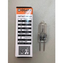 Osaka 20 Adet 12V 20W G4 Halojen Ampül