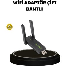 Astraltech Dual Band USB Wifi Adaptör – 1200 Mbps Hız