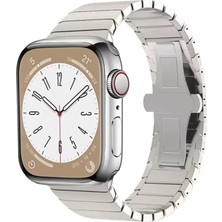 Renas Store Newface Apple Watch 42MM KR413 Fine Steel Kordon - Yıldız Işığı
