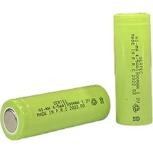 Renas Store 1.2V 1300 Mah - 4/5AA- Ni-Mh Şarjlı Pil - Başsız / Flat Head