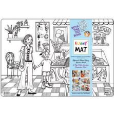 Renas Store Funny Mat - Dondurma Dükkânı 33,5X48CM