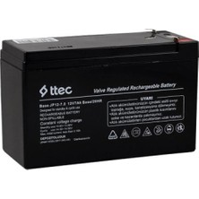 Renas Store Ttec 12V 7 Ah Base Kuru Bakımsız Akü