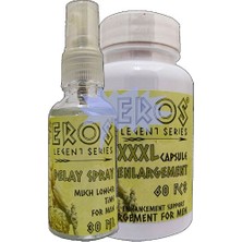 TeknoKapsül Eros Legent Erkeklere 30 ml Özelsprey + Erkeklere Özeı 60 Lı Şekillendirmebakım