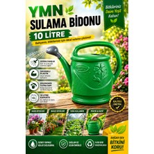Ymn Plastik Sulama Bidonu Bahçe Bitki Bağ Bahçe Sulama Bidonu Su Bidonu Çiçek Sulama Balkon Sulama 10 Litre