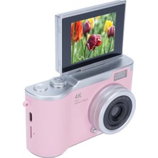 Astraltech 48 Mp Vlog Kamera 1080P Video Flip Screen Uzun Pil Ömrü Selfie Kamera