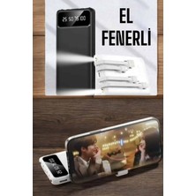 Astraltech 20.000 Mah LED Işıklı LCD Ekran USB Girişli Type-C Lightning Powerbank
