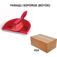 MarkEntegra Büyük Faraşlı Süpürge, Toptan 24 Adet