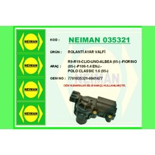 Bescher Dpmix-Hb Rolanti Ayar Valfi R9-R19-CLIO-UNO-ALBEA 05- -Fiorino 05- -P106-1.4 Enj.-Polo Classic 1.6 95-