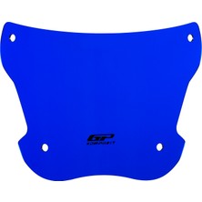 GP Kompozit Honda SH 125i 2020-2026 Uyumlu Ön Cam Mavi - 34 cm