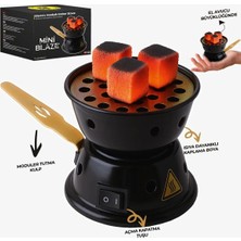 YT Shisha Shop Mini Blaze Nargile Kömür Pişirme Ocağı Köz Ocağı