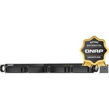 Qnap TS-435XEU-4GB Ram 4 HDD Yuvalı Rack Nas (Resmi Distribütör Garantili)