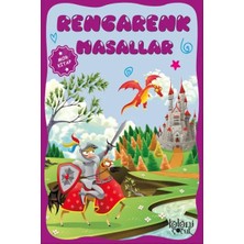 Renas Store Çuklar Için Hayal ve Odak Geliştirici Rengarenk Masallar Mor