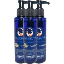 TeknoKapsül Kamasutra Hindistan Cevizi Aromalı Vücut Masaj Yağı Coconut Flavored Massage Oil 125 ml 3 Adet