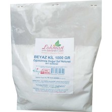 TeknoKapsül Beyaz Kil Öğütülmüş Doğal Saf Naturel 1000 gr Paket