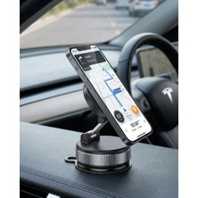 Renas Store Manyetik Araç Telefon Tutucu 360° Döner Katlanabilir Telefon Standı