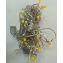 Renas Store 10 M 100 LED Damla Uçlu LED Işık Gün Işığı Şeffaf Kablo