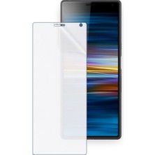 Schitec Sony Xperıa 10 Uyumlu Ön Yüzey Nano Şeffaf Hidrojel Ekran Koruyucu