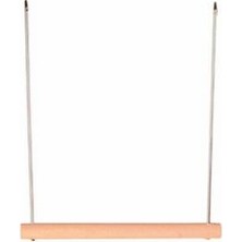 TeknoKapsül Ahşap Metal Askılı Trapez Kuş Tüneği 12X13 cm