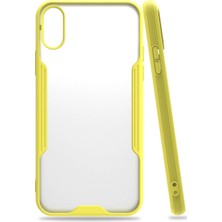 Magicool Iphone x Kılıf Platin Silikon - Sarı