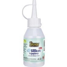 Brons BR-404 Sivi Silikon Yapistirici 50GR