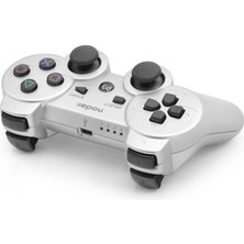 Renas Store Gamepad Ps3 Uyumlu - Gümüş ND600G