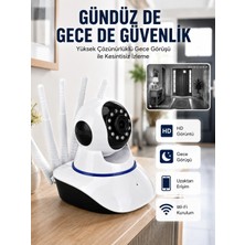 Mey İthalat Mey Ithalat® Güvenlik Kamerası Antenli Gece Görüşlü Sensörlü Harekete Duyarlı Yeni Nesil