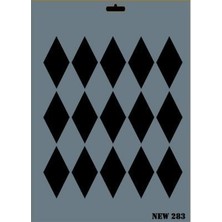 TeknoKapsül New Seri N-283 Stencil 35X25 cm