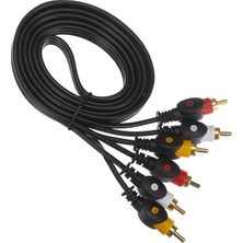 Belirtilmemiş PM-3251 3 Rca Tos 15 Metre Kablo Video Audio Stereo Ses