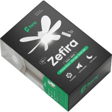 Usm Feny FN-F80, Zefira, Beyaz, 3 Kademeli Hız, 30W, 52CM Pervane Çapı, 3 Renk Işık, Ultra Sessiz, Tavan Vantilatörü, Kumandalı, Vantilatör