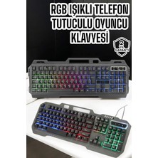 TeknoKapsül Q Klavye Rgb Işıklı Klavye ve Mouse Seti Kablolu Mouse Hediyeliş