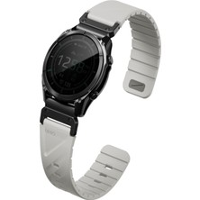 UNIQ Better By Design Garmin 22MM Kordon Fenix 7 / Fenix 6 / Epix / Forerunner 955-965 Uyumlu Terletmez Fkm Silikon Kayış