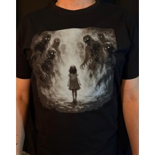 Shadow Beyond Siyah Tshirt