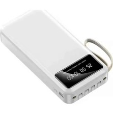 Astraltech Hızlı Şarj Özellikli 20.000 Mah Dijital Göstergeli USB Girişli Android ve Ios Uyumlu Powerbank