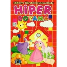 Renas Store Hiper Boyama - Eğitici ve Öğretici Boyama Kitabı