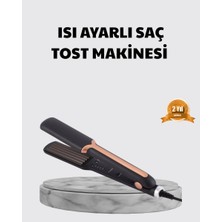Renas Store Tost Model Saç Şekillendirici Hızlı Isınan Isı Ayarlı