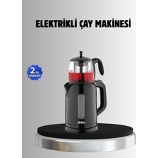 Astraltech Sinbo Stm 5840 Elektrikli Çay Makinesi 1800W Cam Demlik ve Sıcak Tutma Özellikli