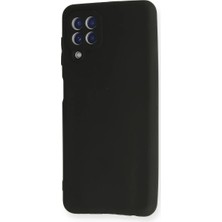 Renas Store Newface Samsung Galaxy A22 Kılıf First Silikon - Siyah