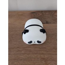 Bg Store Panda Gece Lamba, LED Yumuşacık Sevimli Lamba, Çocuklar Için Gece Lambası, Silikon Panda Işığı, Kısılabilir Kız Bebek Yatak Odası Gece Lambası, Emzirme Kreş Dekoru Için Şarj Edilebilir