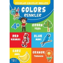 Renas Store Çuklar Için Kolay Ingilizce - Colors Renkler