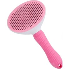 Starseven Slipt Otomatik Temizlenen Tarağı (Pembe)