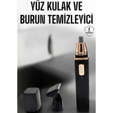 Renas Store Seyahat Tipi Mini Taşınabilir Siyah Burun Kulak Yanak Kıl ve Tüy Temizleme Makinesi