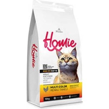 Kap Kaç Multi Color Renkli Taneli Tavuklu Yetişkin Kedi Maması 15 kg