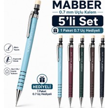 Mabber 0.7 Uçlu Kurşun Kalem 5 Adet