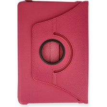 Kap Kaç Tab M10 TB328FU Kılıf 360 Tablet Deri Kılıf - Pembe