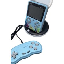 Renas Store Game Box Oyun Konsolu 500 Retro Oyunlu Mini Taşınabilir 3 Inç