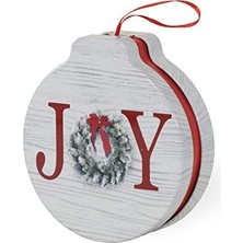 Bg Store Boston International Noel Süsü Ağaç Dekorasyonu, 12,7 Cm, Neşe Çelengi